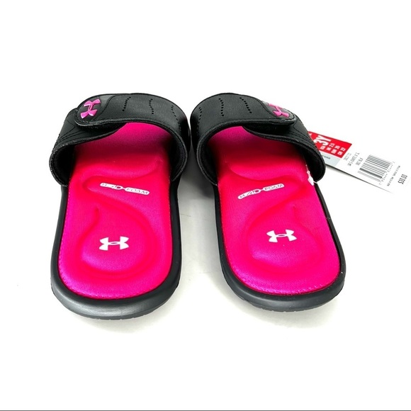 Under Armour Girl's Ignite IX Slides Slipper- 3Y - Picture 6 of 7